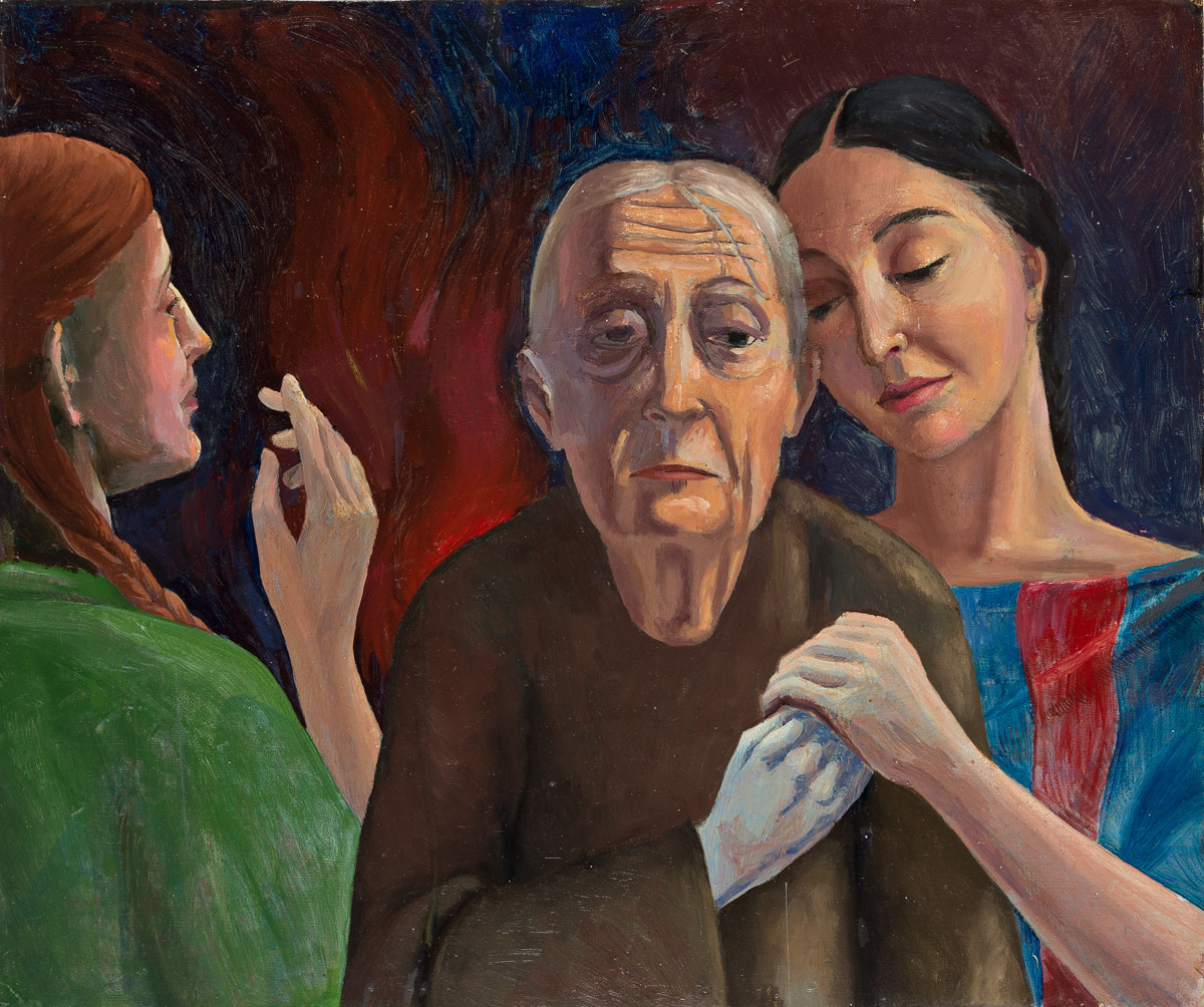 KYRA MARKHAM (1891-1967) Naomi, Ruth, and Orpah.